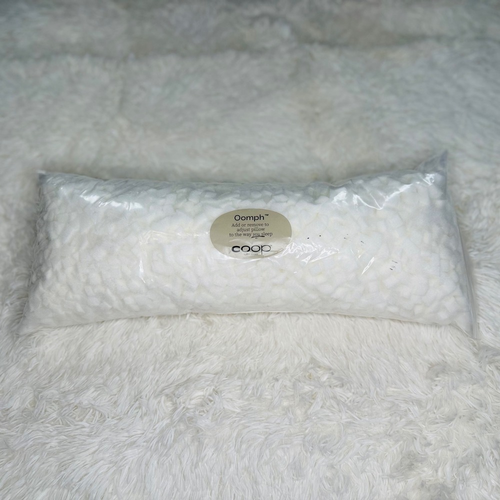 Coop Home Goods Oomph Pillow Fill Premium Adjustable‎ Shredded Memory Foam